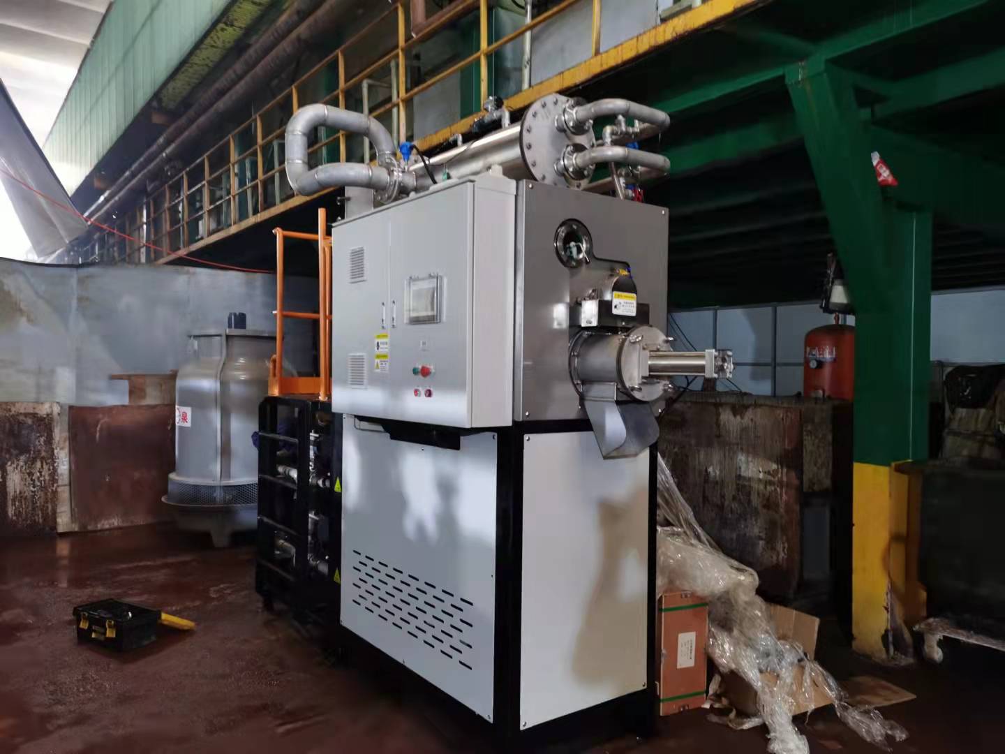 勃利县湖北宜昌ZQ-JJ-1T 废液低温结晶减量设备树脂废水案例